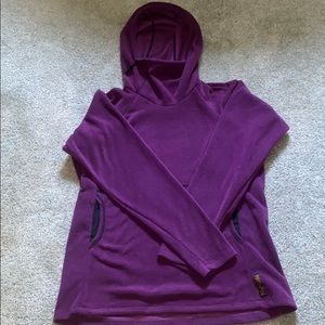 Women’s melanzana micro grid hoodie